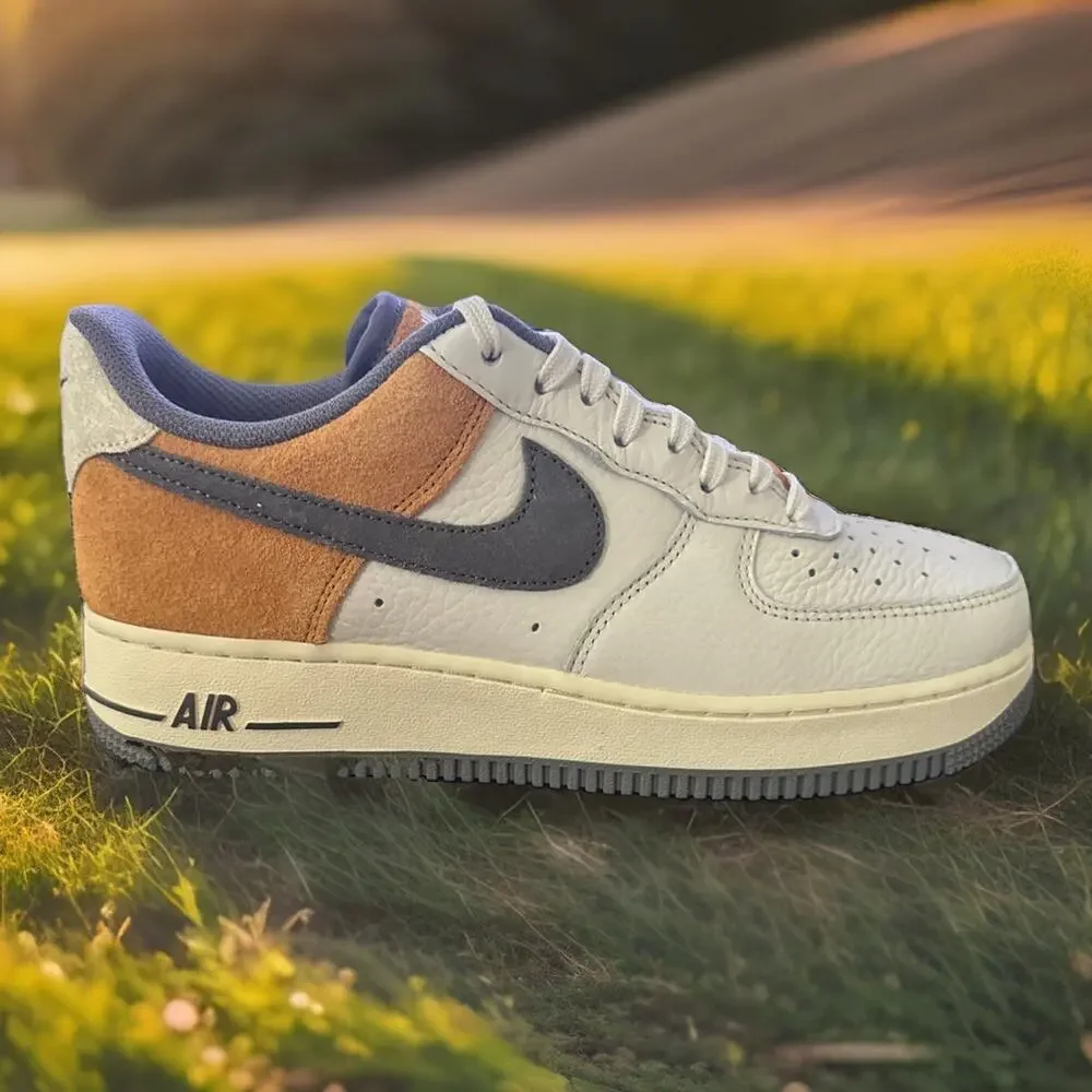 New Men 's Size 8 Nike Air Force 1 '07 LV8 Phantom Copper Moon IB7718-030